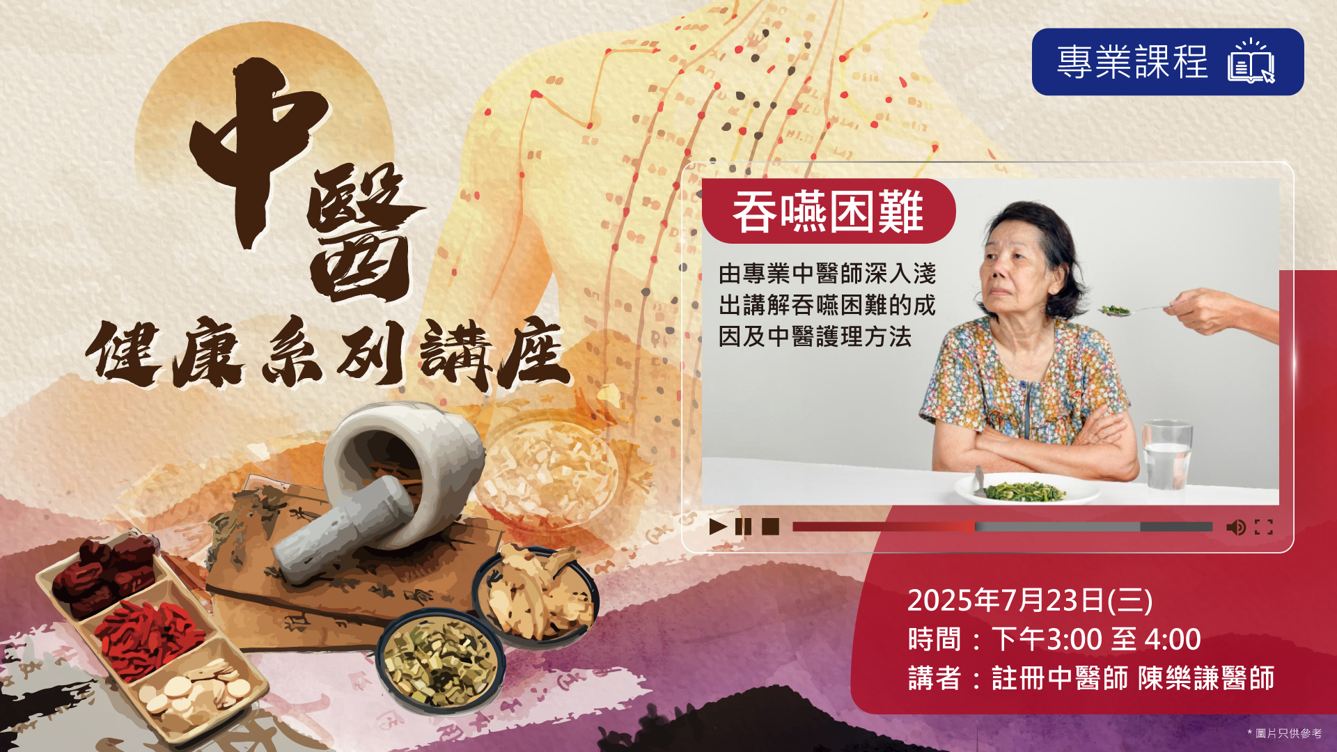 中醫健康系列講座--吞嚥困難